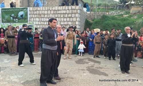 کوردستان میدیا: شرکت هیات حزب دمکرات در مراسم نوروز در مقر کومله کردستان ایران (نوروز ۱۳۹۴)