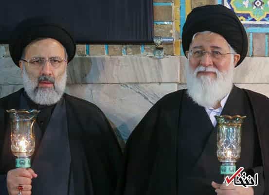 احمد علم الهدی و ابراهیم رئیسی