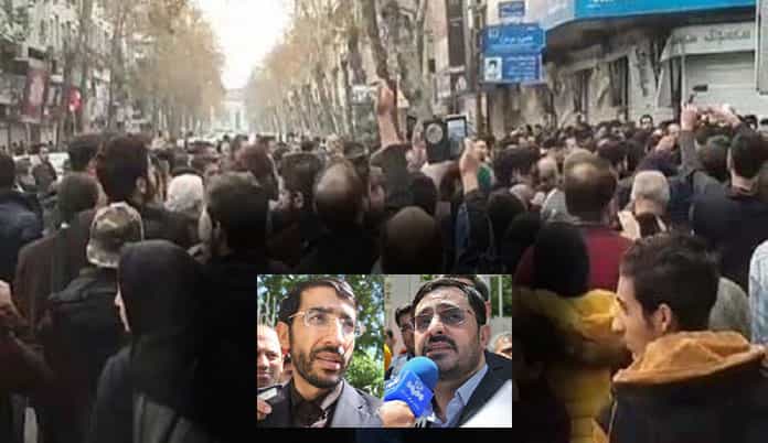 دو قاضی کهریزک: سعید مرتضوی و علیاکبر حیدریفر. زمینه: تظاهراتی در دی ۱۳۹۶