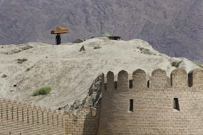 نمایی از موزه ملی سغد در تاجیکستان