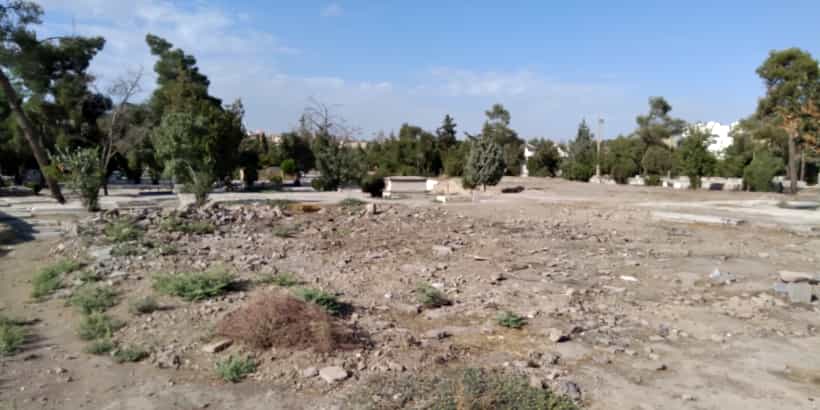 ویران‌گری در قبرستان این‌بابویه
