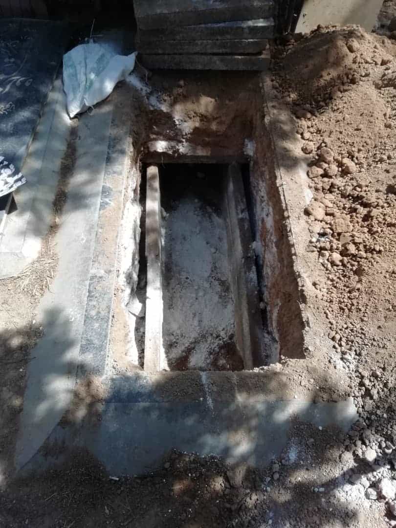 دهان گشوده برای درگذشته از کرونا