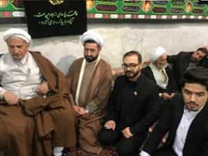 دیدار اعضای "حزب مردمی اصلاحات" با آیتالله صانعی پیش از درگذشت وی