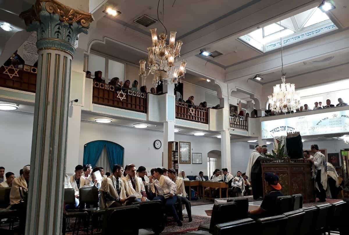 کنیسه کتر داوود، کنیسه مرکزی یهودیان اصفهان (۱۳۹۸)