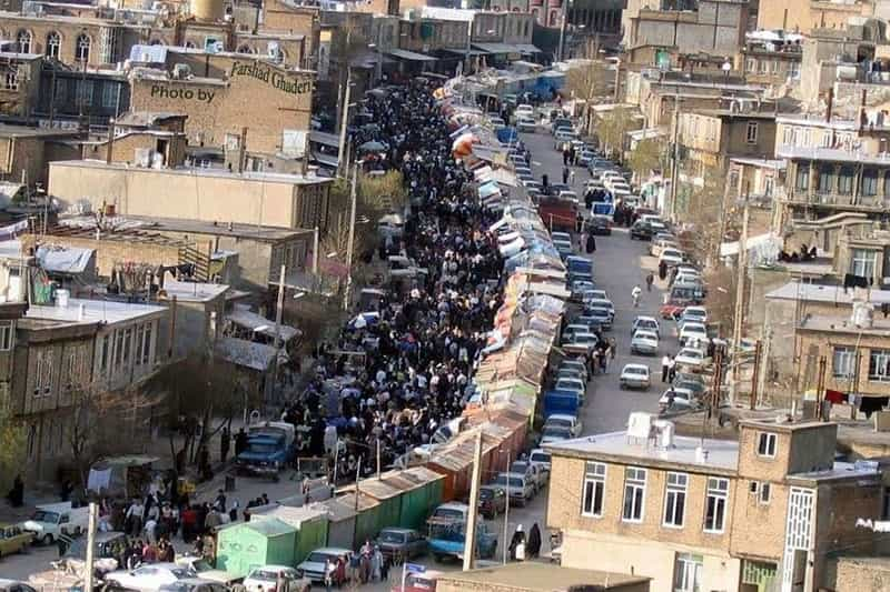 بازارچه مرزی «سیران‌بند» بانه