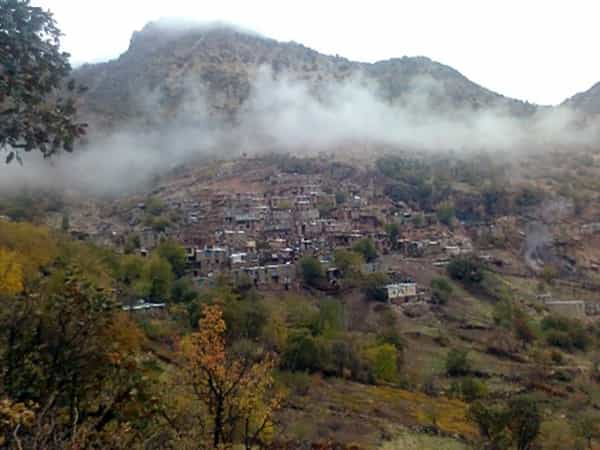 نمایی از روستای بندول