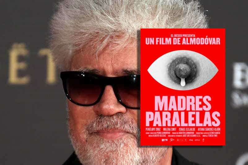 پدرو آلمادوار (Pedro Almodóvar)، منبع: ویکی‌پدیا، عکس از Ruben Ortega + پوستر فیلم