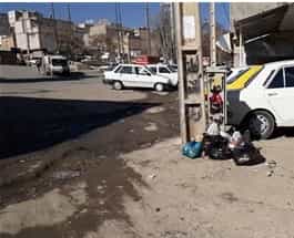 نمایی از محله تقتقان سنندج