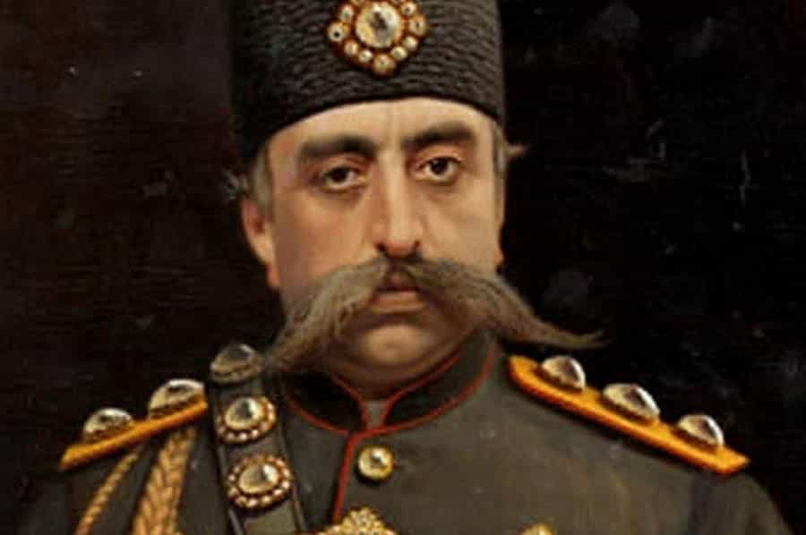 تابلوی مظفرالدین شاه اثر کمالالملک