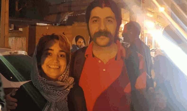 کامیار فکور و سروناز احمدی