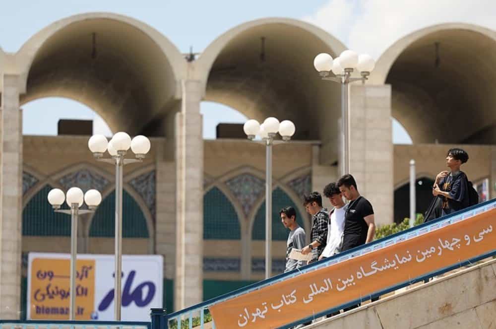 سی و چهارمین نمایشگاه کتاب تهران، یک نمایشگاه بیرونق. (عکس: مقداد مددی. خبرگزاری امنیتی تسنیم)