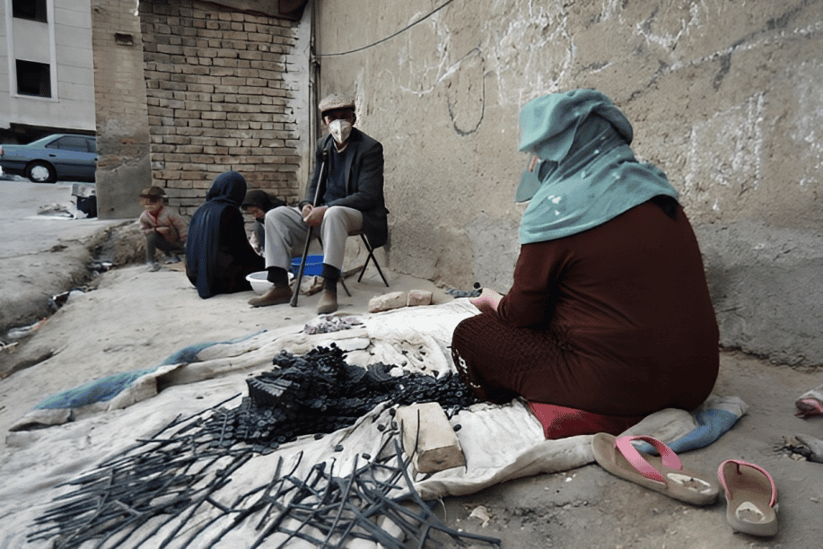 نمایی از فقر در تهران ــ عکس: مهر