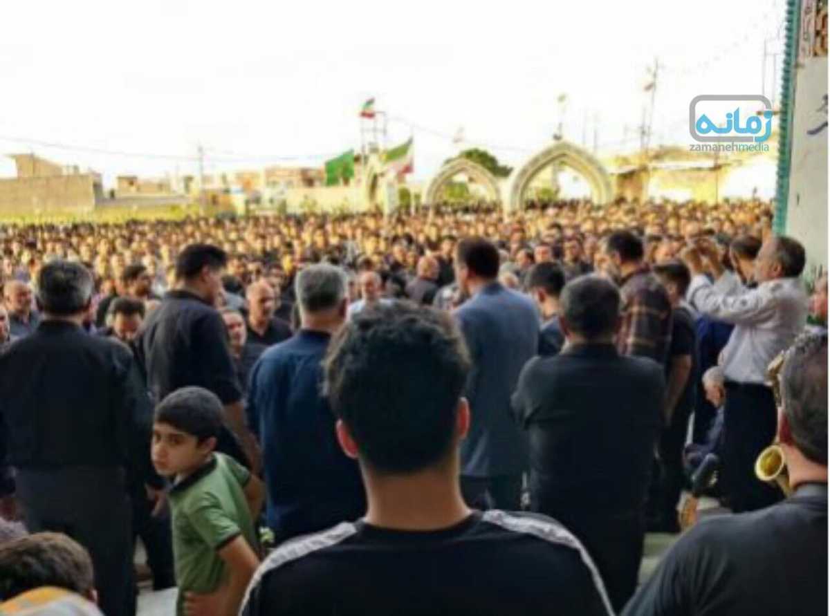خاکسپاری اسماعیل دهقانی ــ عکس: زمانه