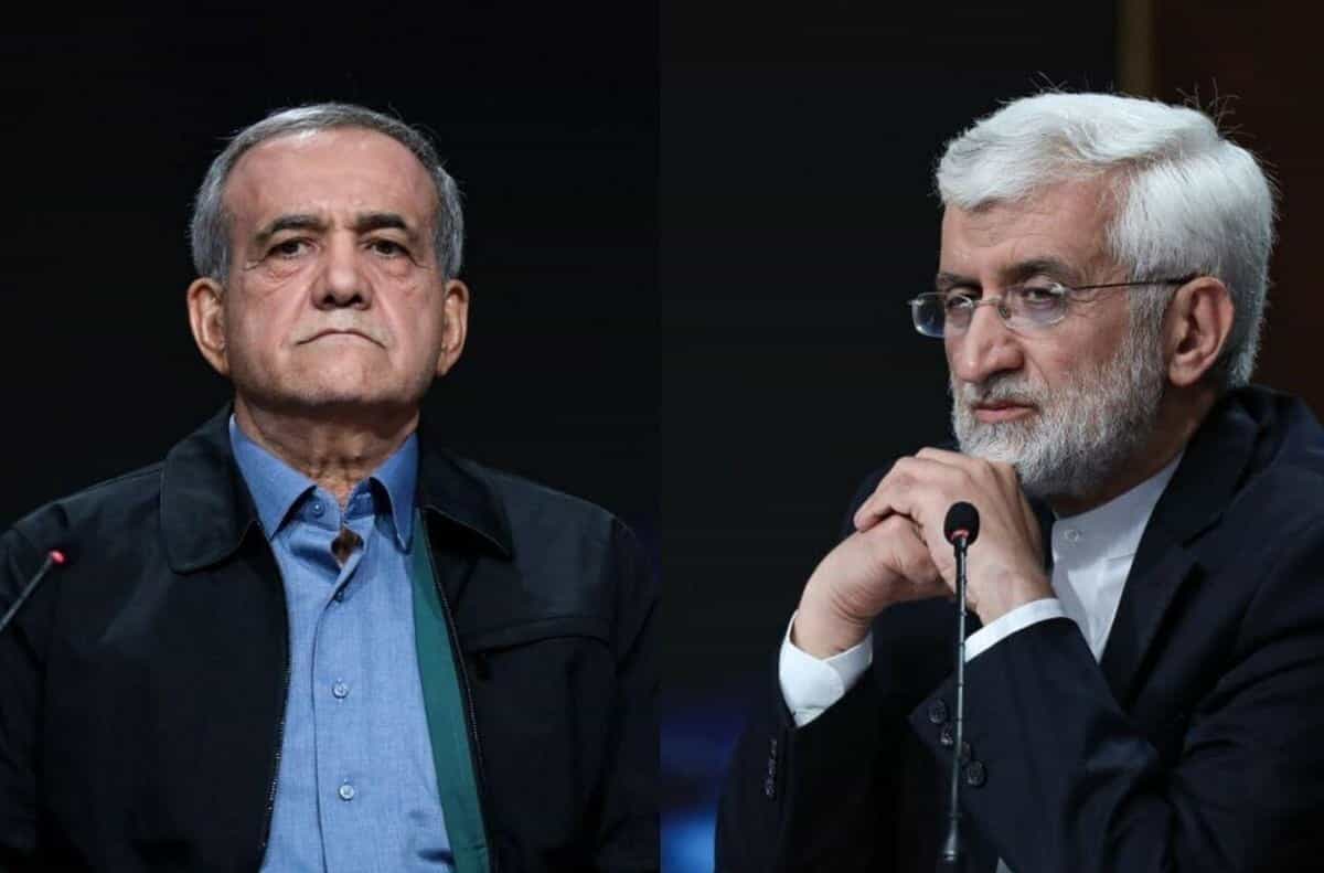 سعید جلیلی و مسعود پزشکیان