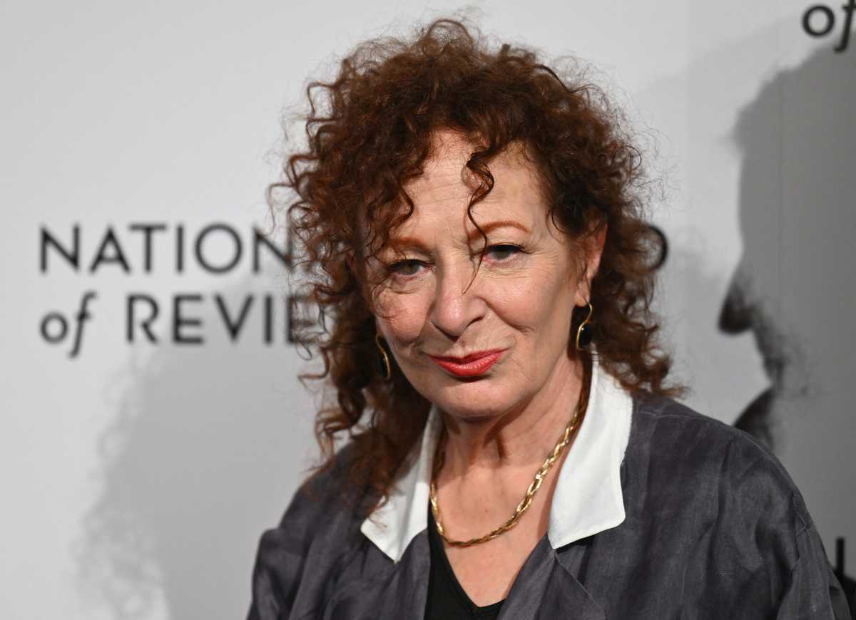 US photographer Nan Goldin arrives for the National Board of Review Awards Gala at Cipriani 42nd Street in New York City on January 8, 2023. (Photo by ANGELA WEISS / AFP)