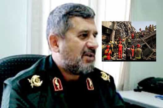 سردار سعید شریفزاده، رئیس آتشنشانی تهران