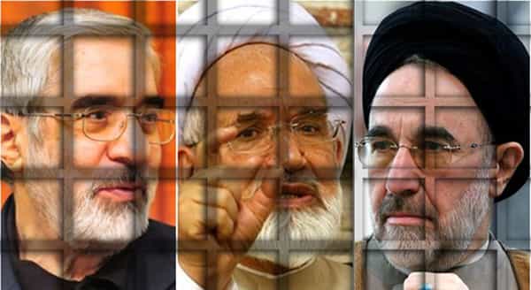 محمد خاتمی، و دو شخصیت محصور: مهدی کروبی، میرحسین موسوی. خود خاتمی هم گرفتار انواع محرومیتهاست.