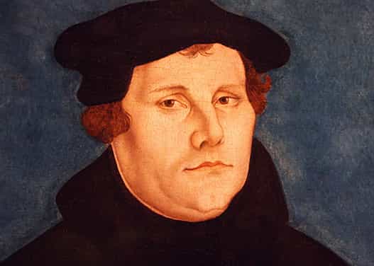 مارتین لوتر، نقاشی اثر لوکاس کراناخ اکبر (Lucas Cranach der Ältere)، سال ۱۵۲۹