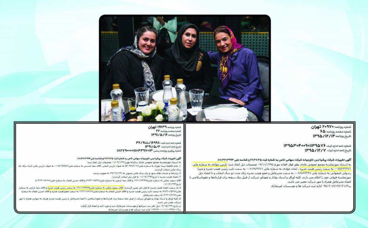 آگهیهای شرکت پرشیا ارس (برای درشتنمایی روی تصویر کلیک کنید)