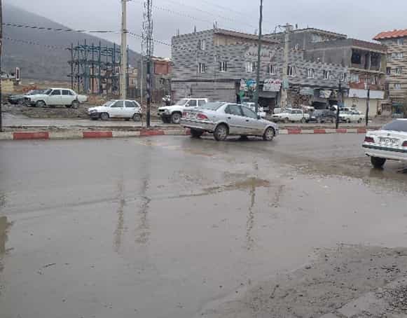 خیابانهای گِلآلود مریوان