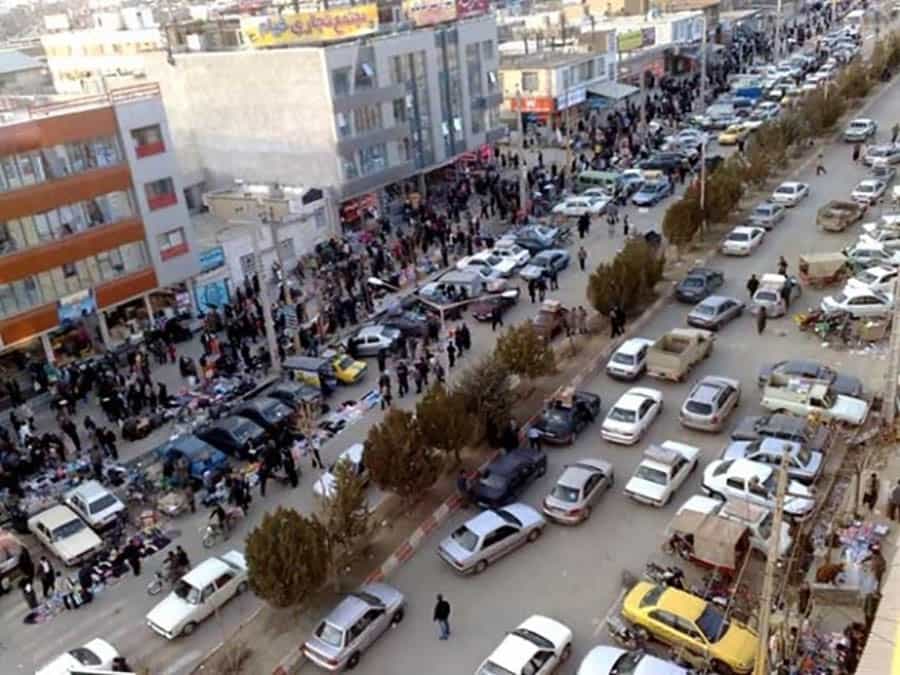 بازار مرکزی بانه