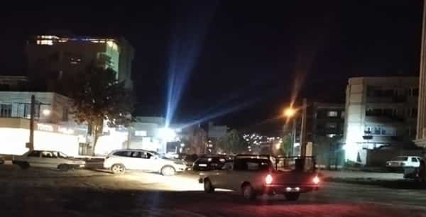 صفِ شبانه پمپِ بنزین «شانو»: مریوان