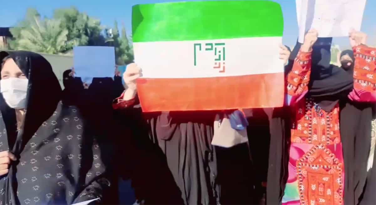 تجمع زنان بلوچ در زاهدان، جمعه، ۱۱ آذر ۱۴۰۱