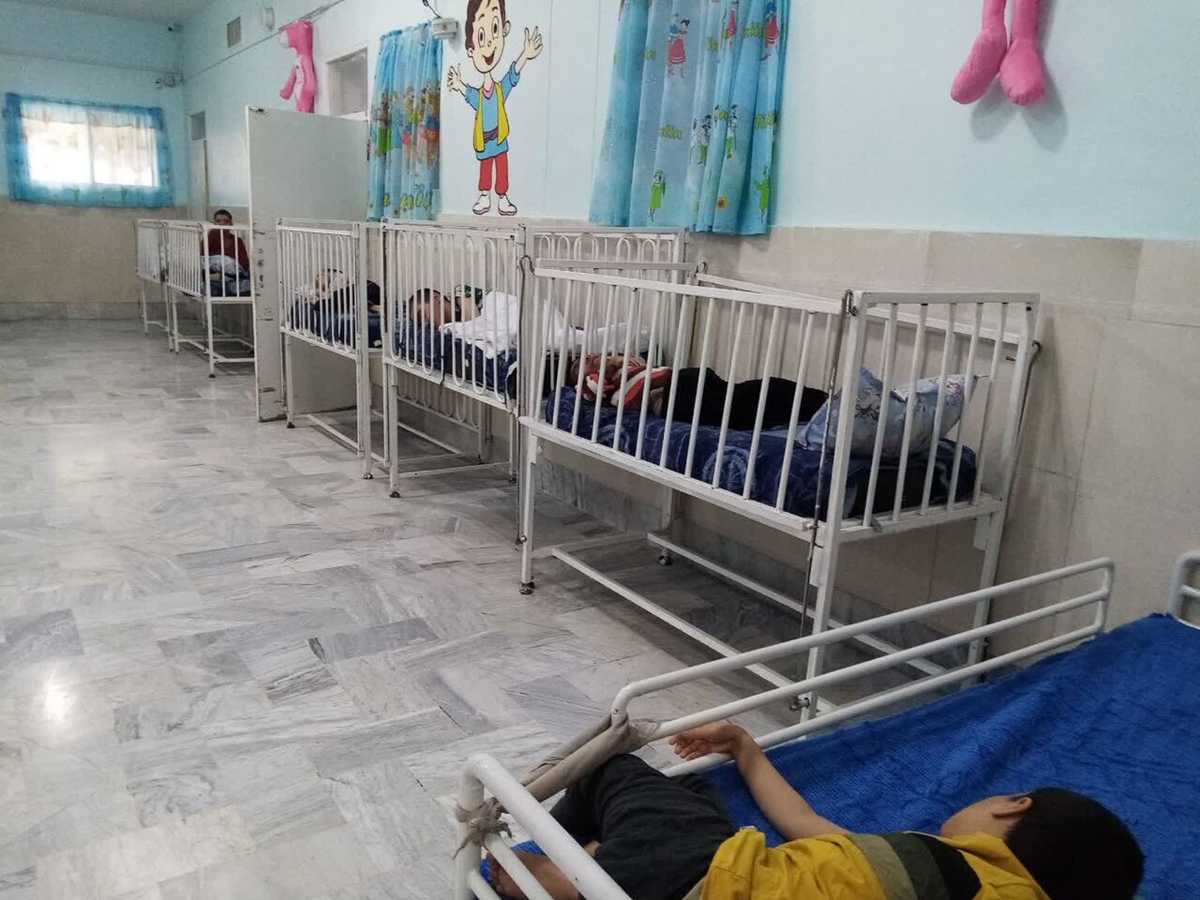 یکی از مراکز نگهداری معلولان زیر پوشش بهزیستی