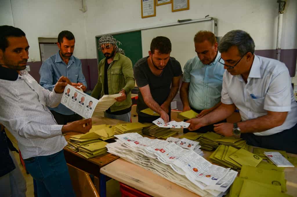 ترکیه، انتخابات ۱۴ مه ۲۰۲۳، شمارش آرا - عکس از AFP