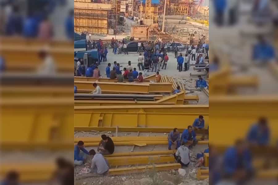 کارگران پیمانی نفت و گاز از یکم اردیبهشت ۱۴۰۲ اعتصاب کردند.