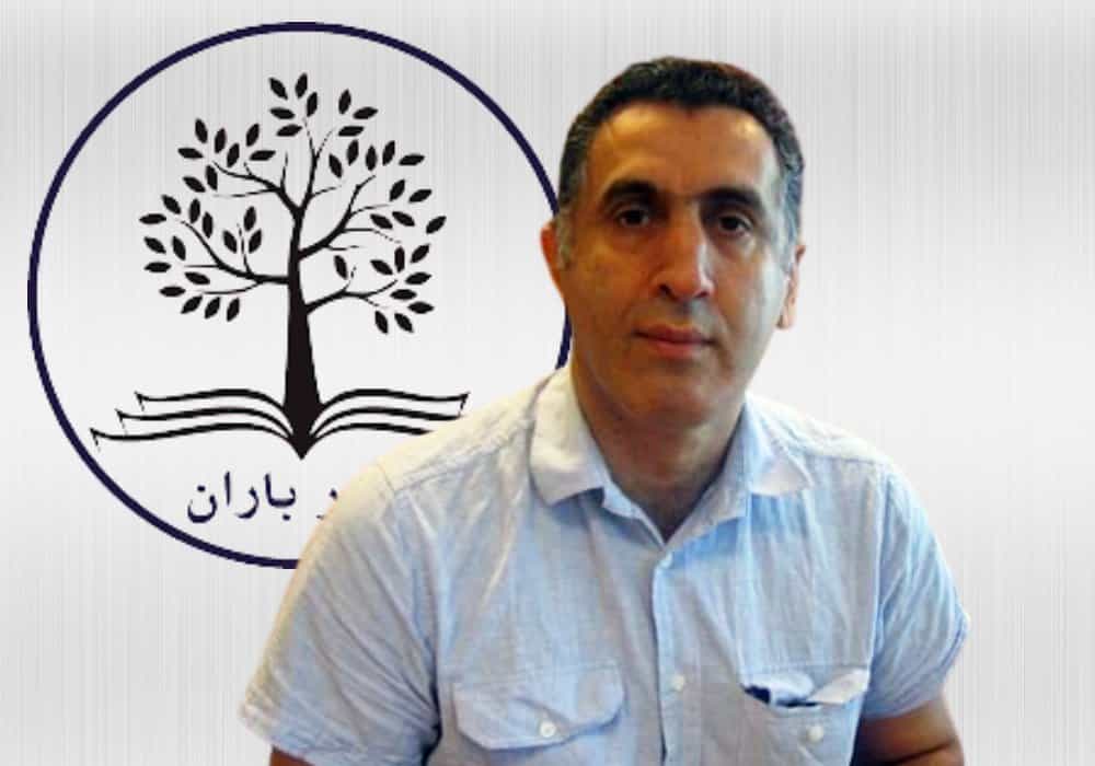 مسعود مافان، مدیر نشر باران (عکس: زمانه)