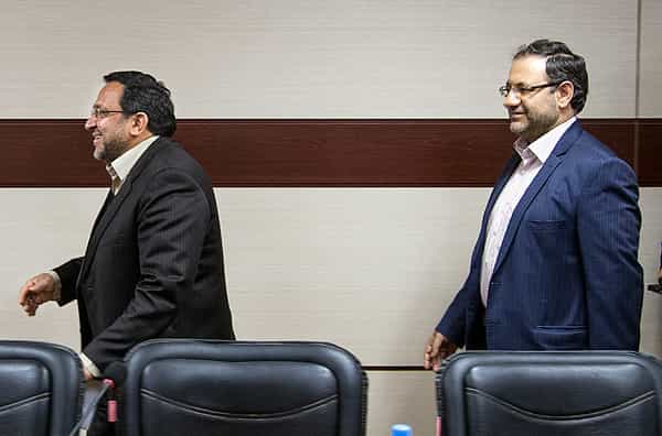 حمیدرضا مقدمفر (چپ) و سید نظامالدین حسینی (راست) ــ عکس: احمد پیروز، فارسنیوز