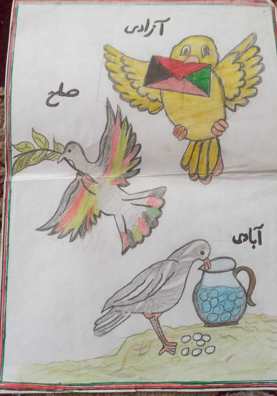 نقاشی زن آرایشگر ــ عکس: زمانه