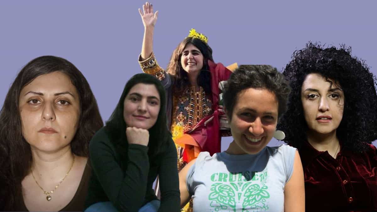 زینب جلالیان, سپیده قلیان , نرگس محمدی , نیلوفر بیانی , گلرخ ایرایی