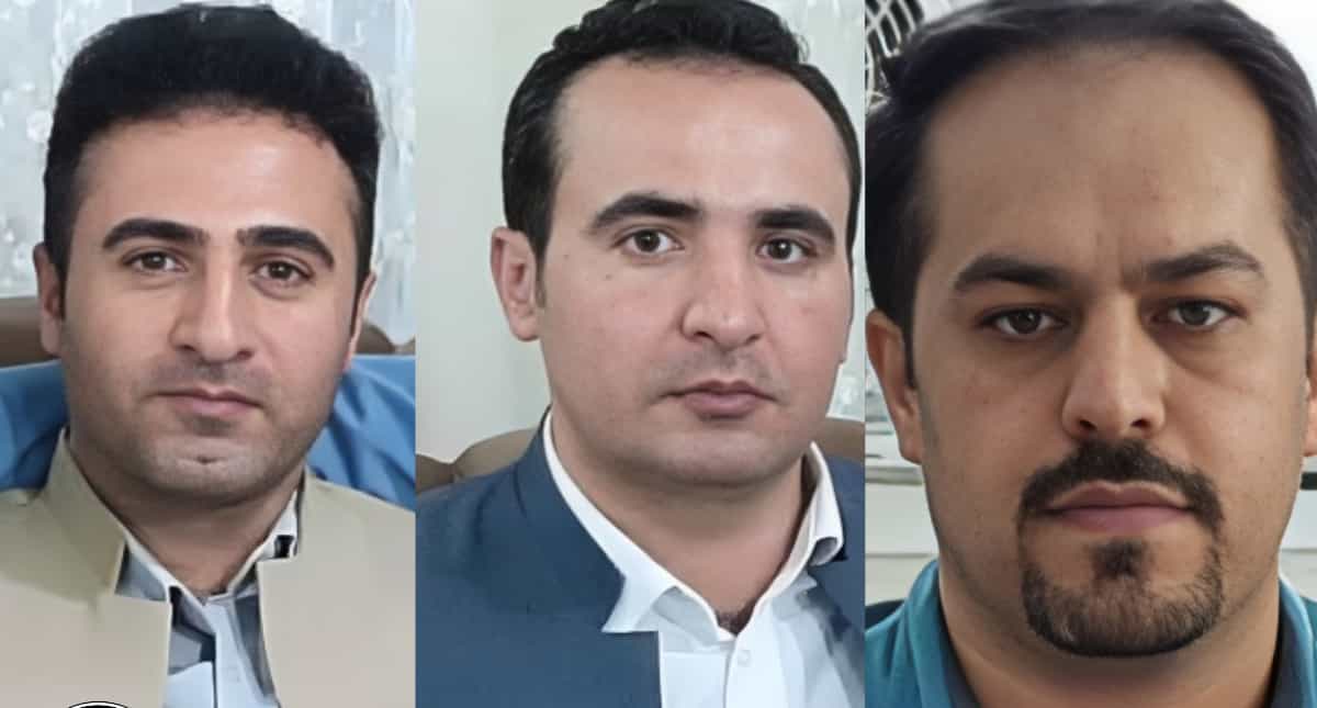آزاد عباسی، خبات دهدار و رامیار دهدار توسط نیروهای امنیتی در شهرهای دهگلان و سنندج بازداشت و به مکان نامعلومی منتقل شدند.