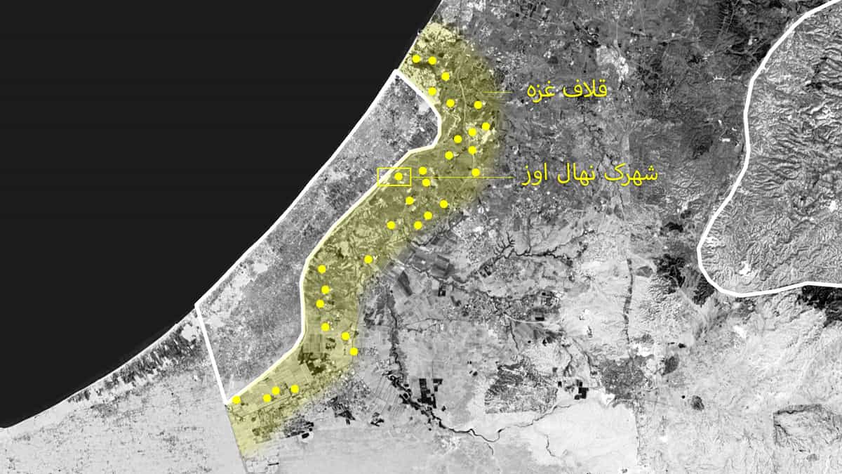 تصویر سوم: غلاف غزه