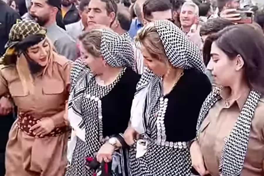 رقض نوروزی در کردستان، ۱۴۰۳