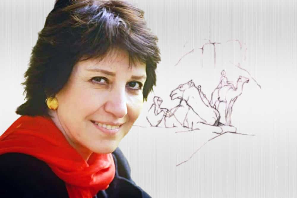 شمسی عصار یا شوشا گوپی (۲ دی ۱۳۱۴ – ۲ فروردین ۱۳۸۷) خواننده، فیلمساز و نویسنده ایرانی که به زبان های فرانسوی و انگلیسی و فارسی میخواند و مینوشت. (عکس: زمانه)