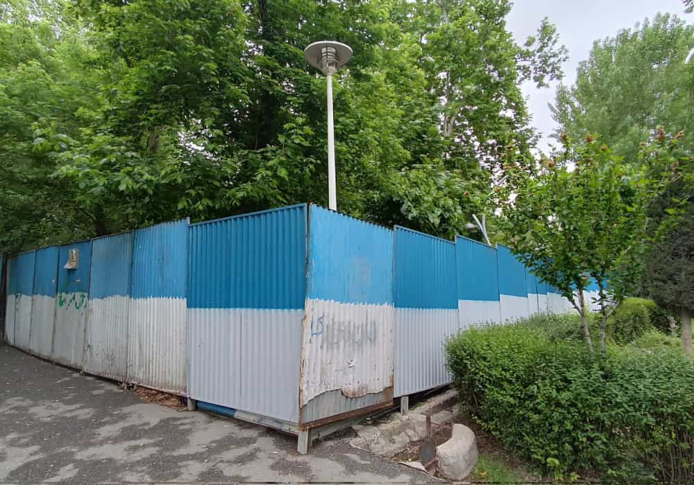 حصارکشی پارک لاله