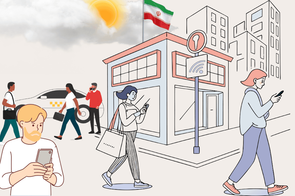 کولاژ ساخته شده با عکس‌های شاتراستاک