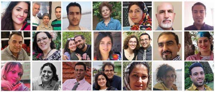 عکس چندین زن و مرد بهایی