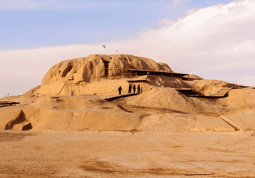 محوطه باستانی «سیلک» کاشان