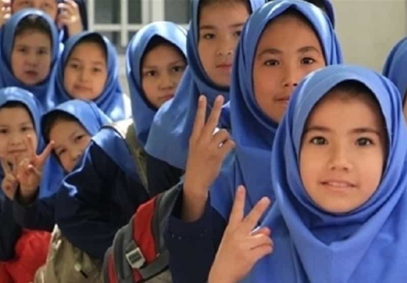 چندین دختربچه افغانستانی در ایران