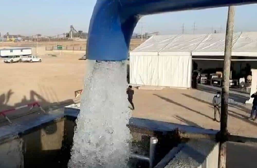 پروژه آبرسانی به روستاهای زیرمجموعه سد کهیر در قالب طرح‌های به اصطلاح جهادی (عکس: ایسنا)