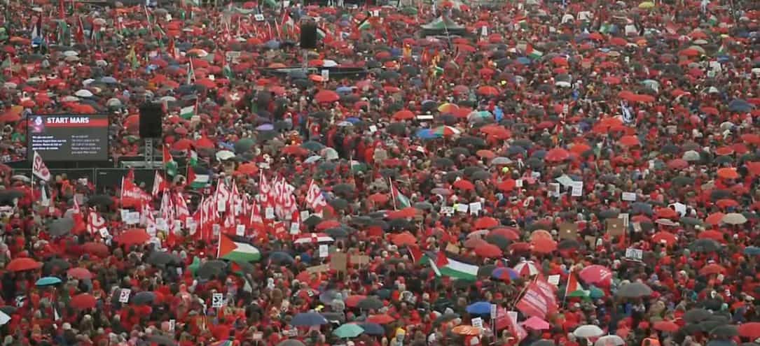 تظاهرت برای صلح در غزه در آمستردام