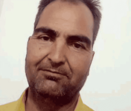 عل حسینزاده، کارگر معدن. او به دلیل ریزش آوار در یکی از معادن طبس جان باخت (۲۵ مهر ۱۴۰۴)
