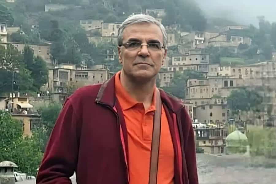 تصویری از چهره رضا خندان