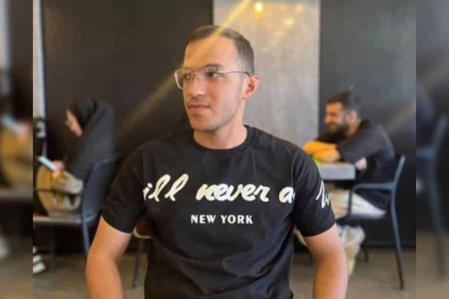 تصویری از چهره احمد بالدی