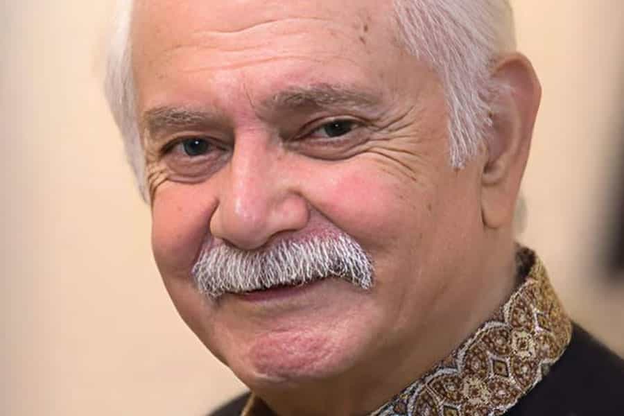 تصویری از چهرهی خندان ناصر مسعودی