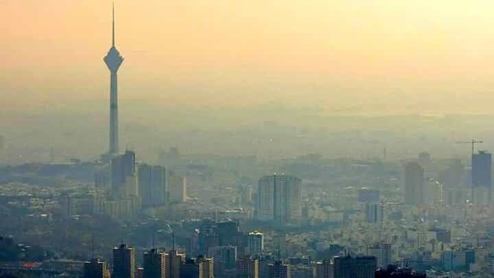 برج میلاد و آلودگی هوای تهران